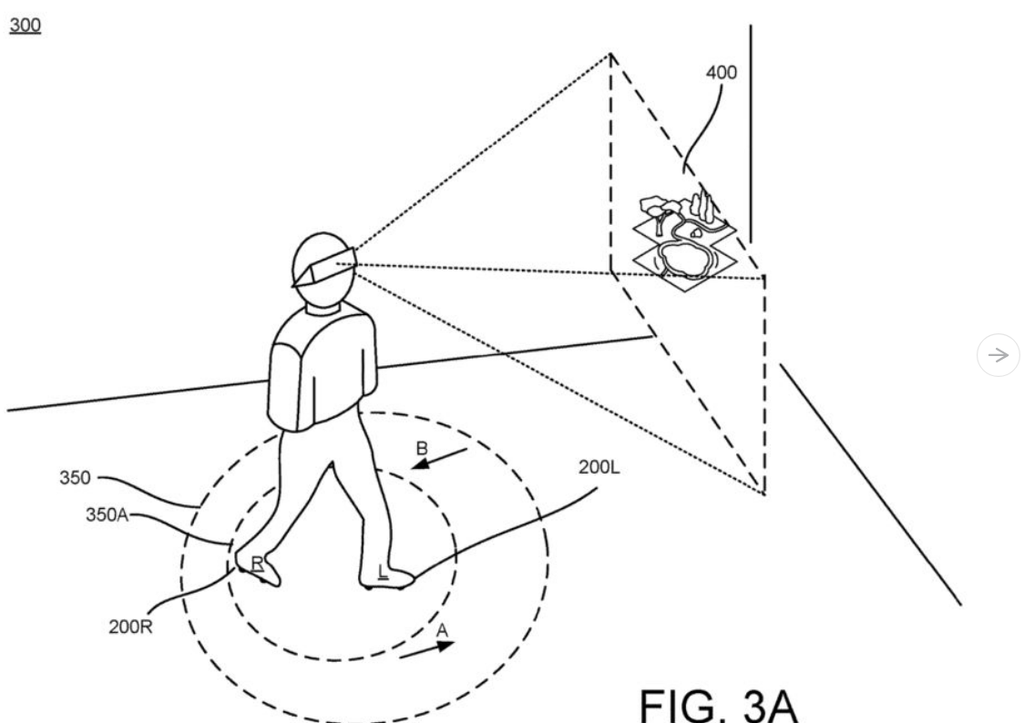 Google registra patente de sapato para movimentação em realidade virtual