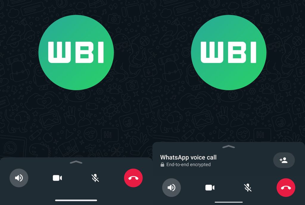 WhatsApp Beta testa botão na interface de chamada para adicionar pessoas (Imagem: Reprodução/WABetaInfo)