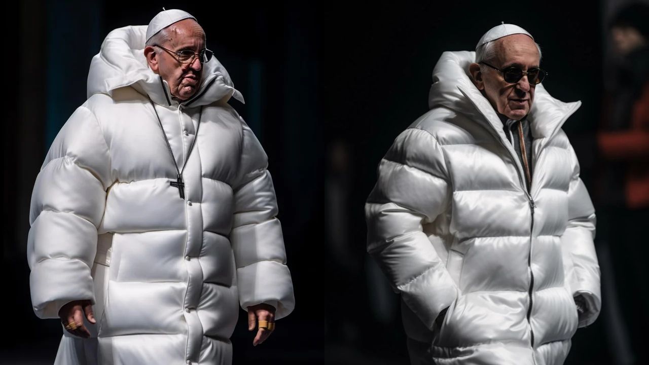 Foto do Papa Francisco com casaco estiloso foi gerada por IA - Canaltech