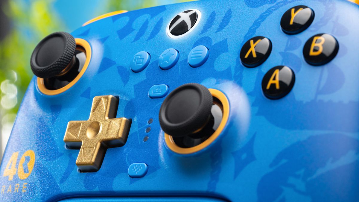 Xbox comemora 40 anos da Rare com controle da 8bitdo após demissão em massa