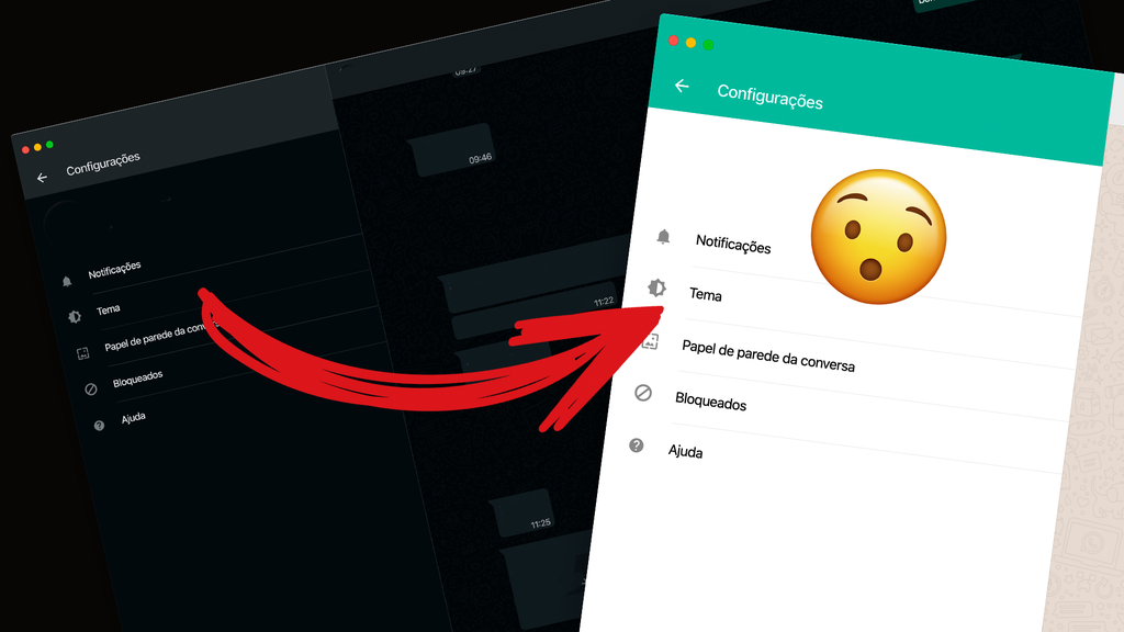 Claro ou escuro: como mudar a cor do tema do WhatsApp Web ...