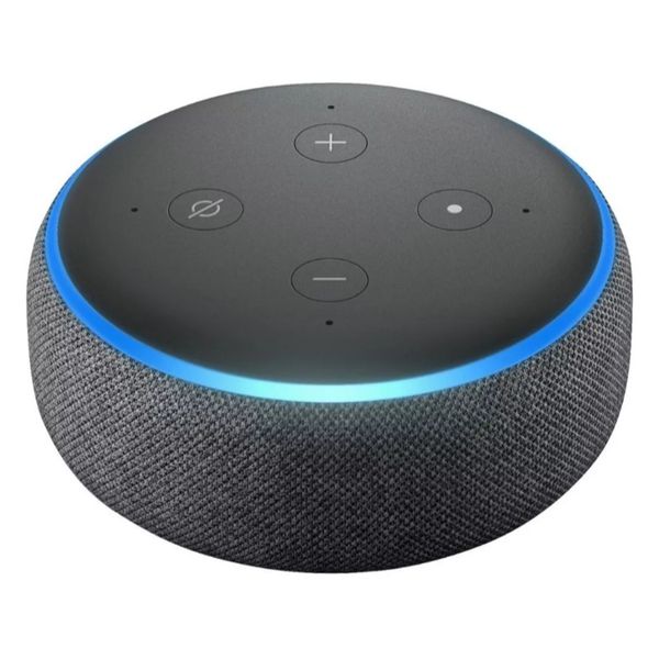 [PARCELADO] Amazon Echo Dot 3rd Gen com assistente virtual Alexa carvão 110V/240V
