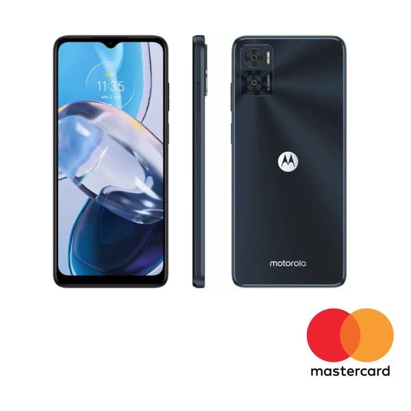 [LEIA A DESCRIÇÃO] Smartphone Motorola Moto E22 64GB Preto 4G 4GB RAM 6,5” Câm. Dupla + Selfie 5MP Dual Chip [CUPOM EXCLUSIVO + CARTÃO MASTERCARD À VISTA]