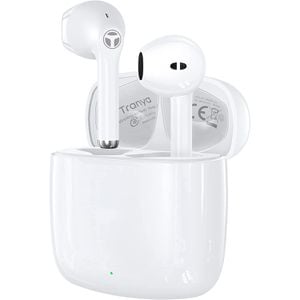 Tranya F4 Fone de Ouvido Bluetooth Sem Fio, Bluetooth 5.3 -Branco | CUPOM NO CARRINHO