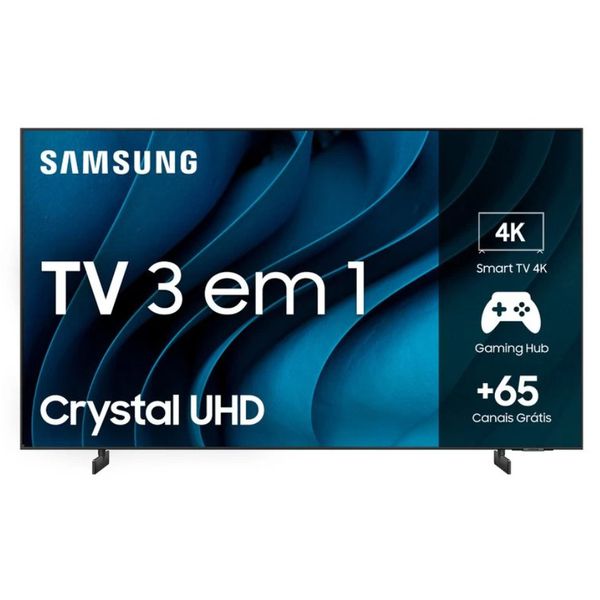 Smart TV Samsung 85" UHD 4K Processador Crystal UN85CU8000GXZD | CUPOM