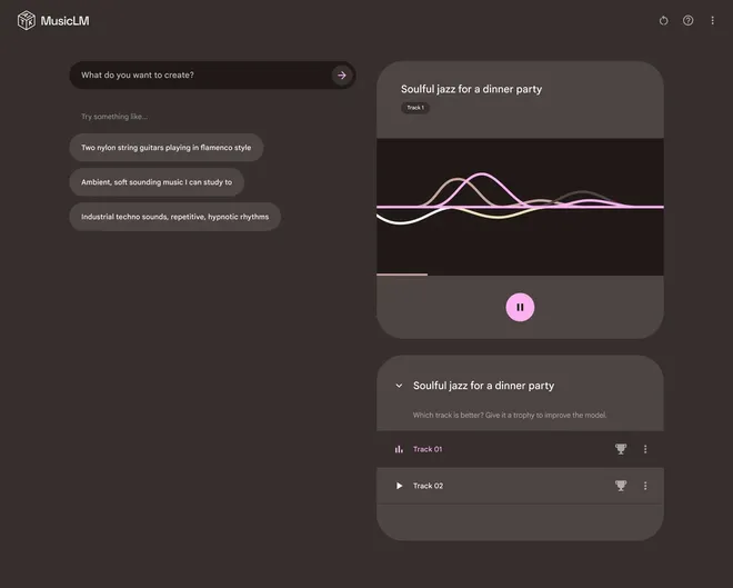 Google abre a IA que cria música a partir de texto para interessados (Imagem: Divulgação/Google)
