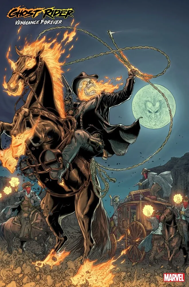 O Motoqueiro Fantasma do Velho Oeste, Carter Slade (Imagem: Reprodução/Marvel Comics)