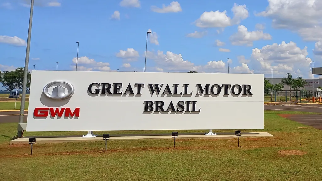 Fábrica da GWM em Iracemápolis, interior de São Paulo, era da Mercedes-Benz (Imagem: Divulgação/GWM)