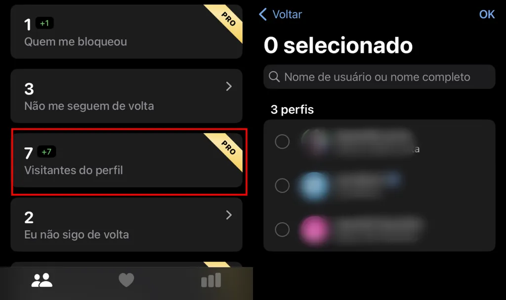 Usuários do iOS podem baixar o Reports para saber quem visitou seu perfil no Instagram (Imagem: Captura de tela/Fabrício Calixto/Canaltech)