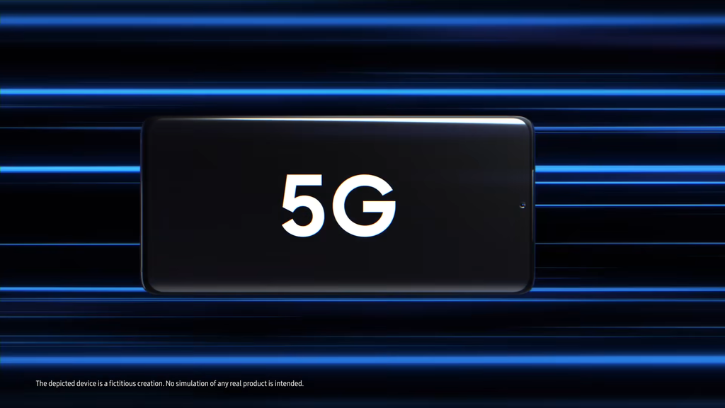 Além de redes 5G com velocidades de até 10 Gbps, as plataformas de Qualcomm e Samsung suportam 4G, 3G e redes mais antigas (Imagem: Reprodução/Samsung )