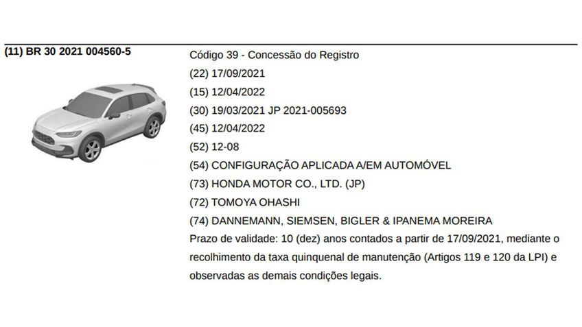 Honda HR-V EUA 2023