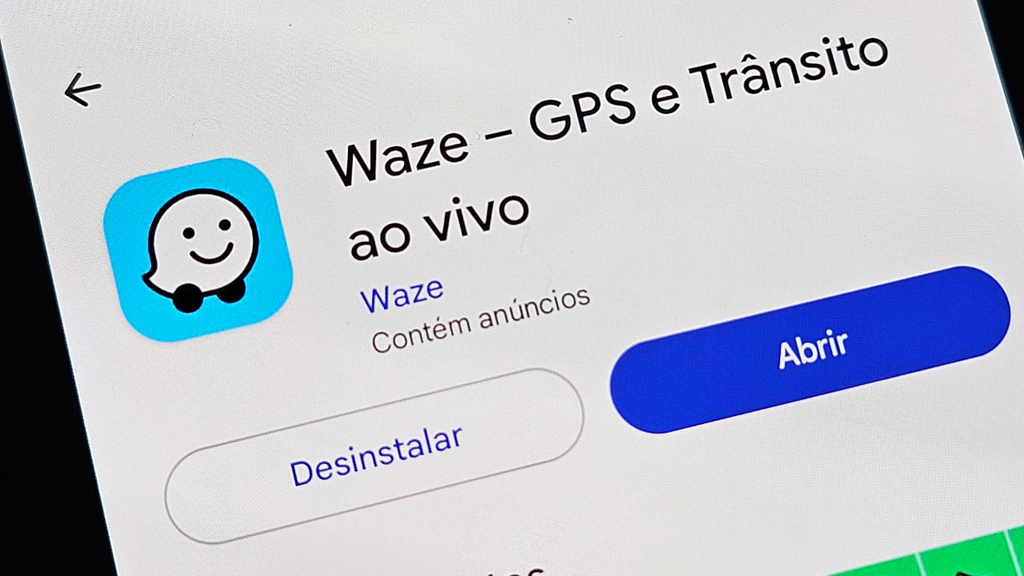 App do Waze na Play Store