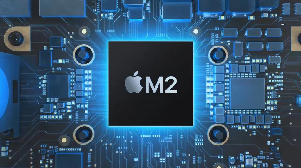 Apple M2 estreou com MacBook Air de 2022, e nova geração pode chegar um ano e meio depois (Imagem: Reprodução/Apple)
