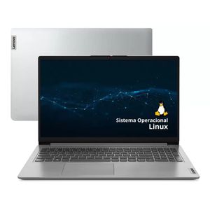 Notebook Lenovo IdeaPad 1 AMD Ryzen 5 15,6” 8GB - 256GB SSD-  Linux 82X5S00100 | CUPOM