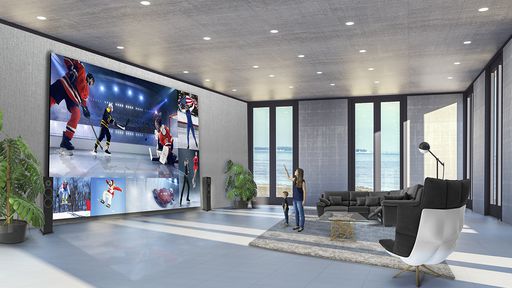 LG quer transformar sua casa em um cinema com tela 8K de 325 polegadas