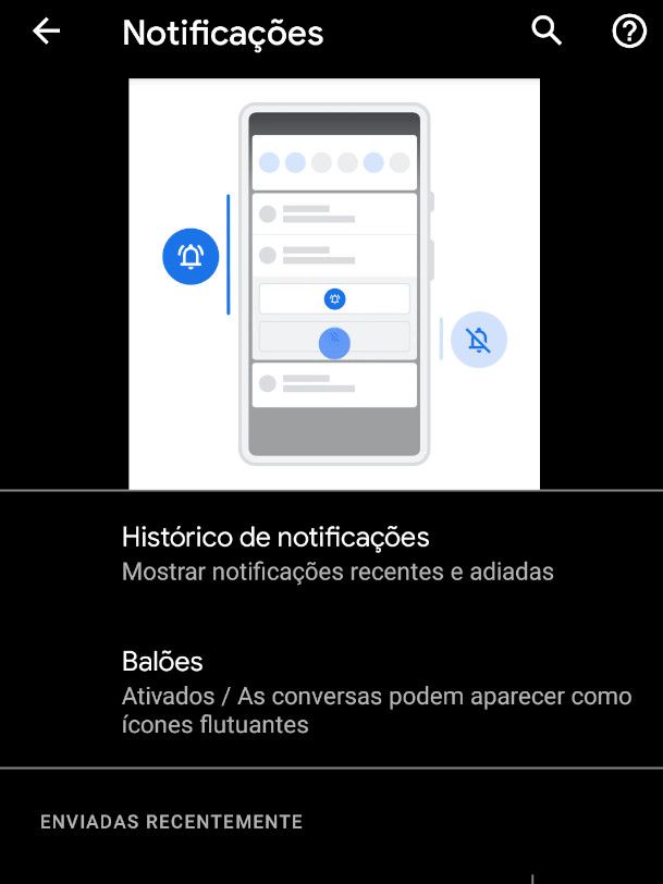 Utilize as notificações de bolhas para acessar outras abas enquanto conversa com seus amigos (Captura de tela: Camila Rinaldi)