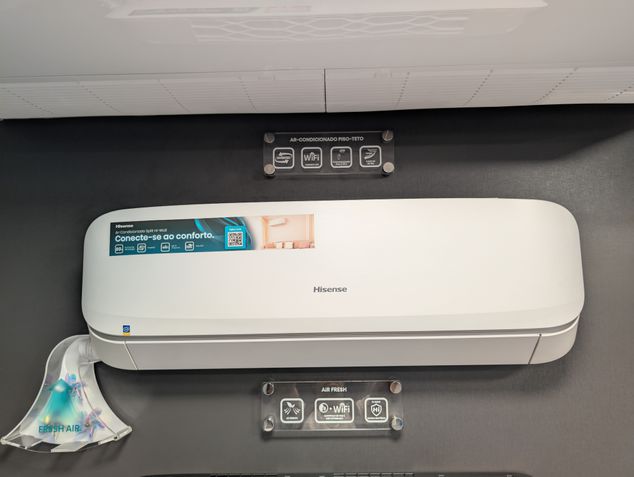 Hisense reformulou sua linha de ar-condicionado no Brasil