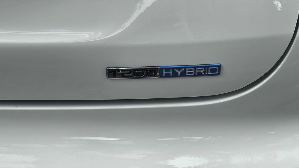 Emblema Hybrid na traseira do Fiat Pulse