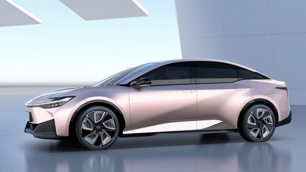 BZ SDN, sedã elétrico feito em parceria pela Toyota e pela BYD, quer derrubar o Tesla Model 3 (Imagem: Divulgação/Toyota)