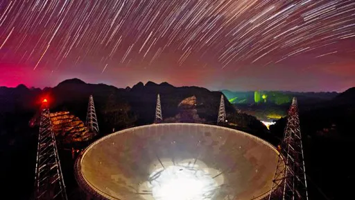  O maior radiotelescópio do mundo, FAST está prestes a ser inaugurado na China