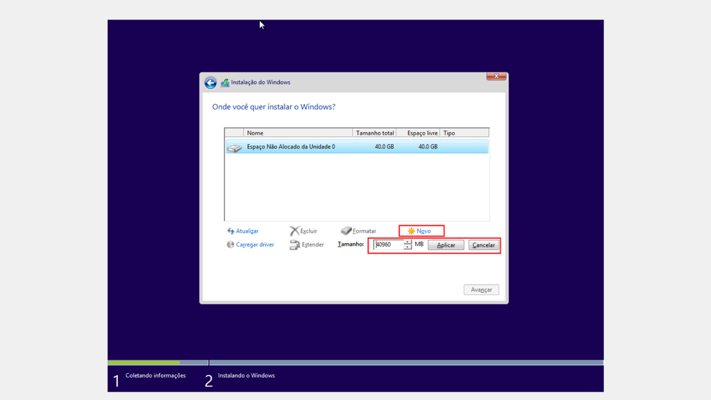 Como criar partições para o Windows 8.1 (Imagem: Captura de tela/Bruno De Blasi/Canaltech)