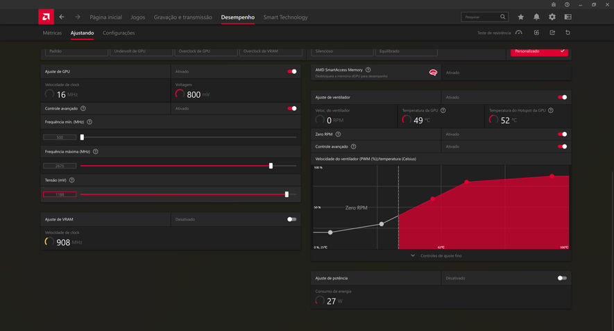 AMD Adrenalin Undervolt AMD Adrenalin Undervolt