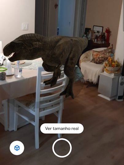 Busca do Google ganha dinossauros em 3D com realidade aumentada; veja como  usar - Tem Londrina