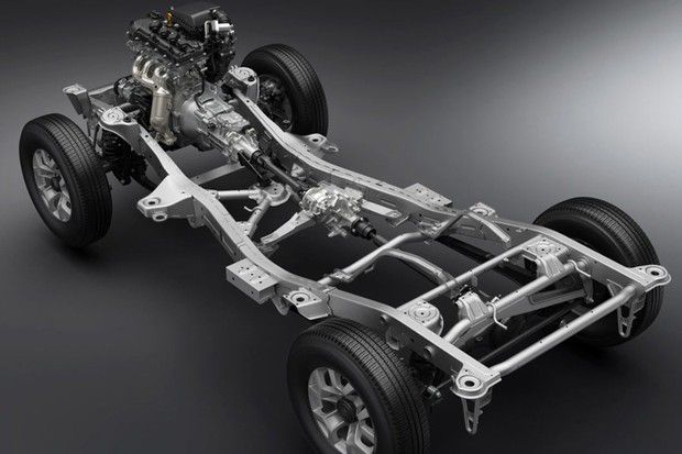 Plataforma carro de tração dianteira