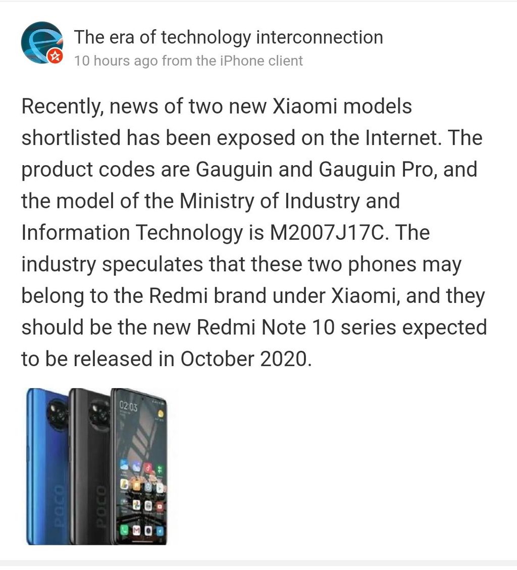 Lançamento do Redmi Note 10 está previsto para outubro (Foto: Reprodução/Abhishek Yadav)