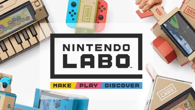 Nintendo Labo é mistura de jogos e brinquedos de papelão