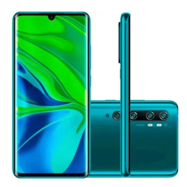 Smartphone Xiaomi Mi Note 10 Pro 256GB Versão Global Desbloqueado Verde [BOLETO]