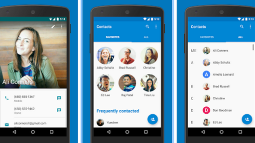 Atualização do Google Contatos remove informações duplicadas no Android