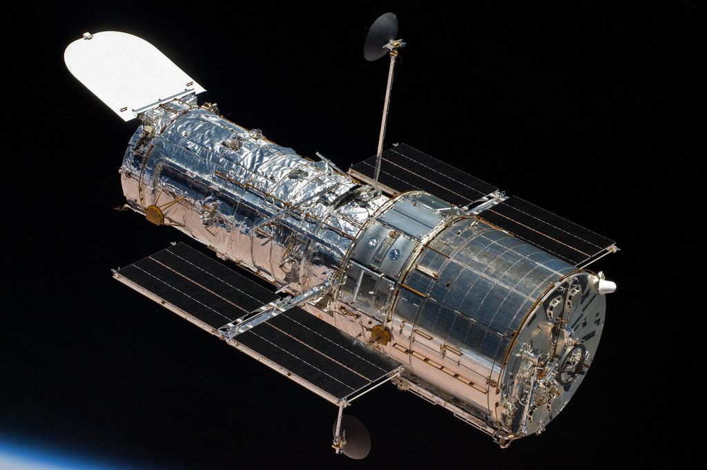 O icônico telescópio espacial Hubble (Foto: NASA)