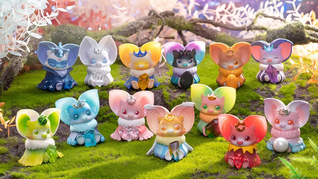 Yoki é um pequeno e fofo morcego que veio do espaço, criação do artista de Hong Kong Yoyo Yeung (Imagem: Pop Mart/Divulgação)