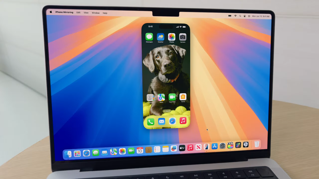 macOS Sequoia vai espelhar a tela do iPhone (Imagem: Divulgação/Apple)