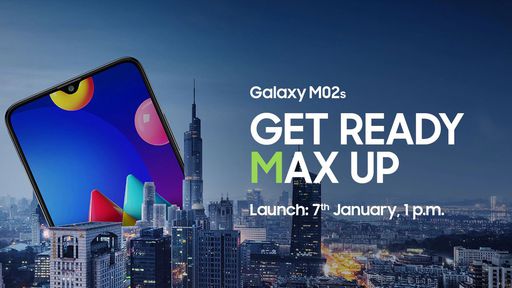 Samsung revela Galaxy M02s e confirma lançamento para esta semana