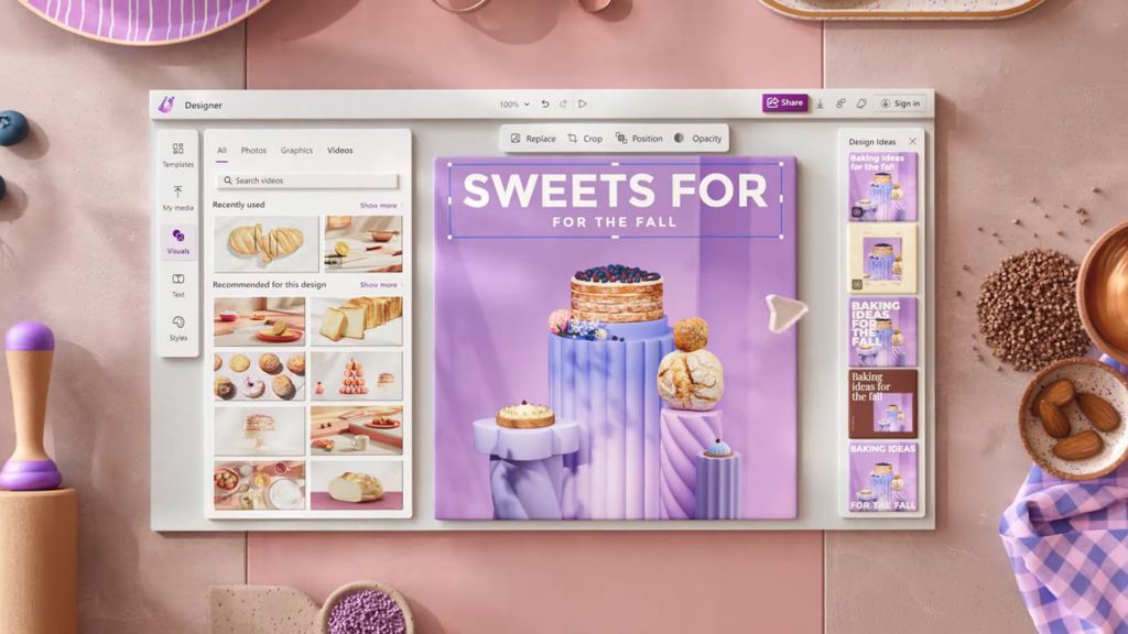 Microsoft Designer é lançado como o rival do Canva com um toque de DALL ...
