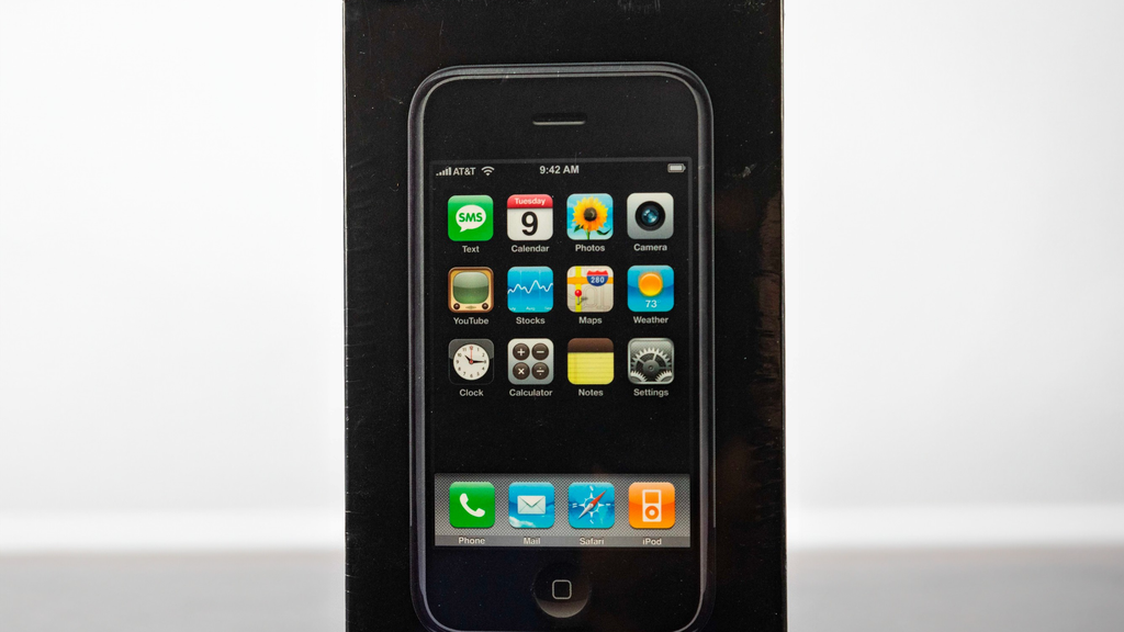 iPhone 2G lacrado será leiloado em edição rara de 4 GB