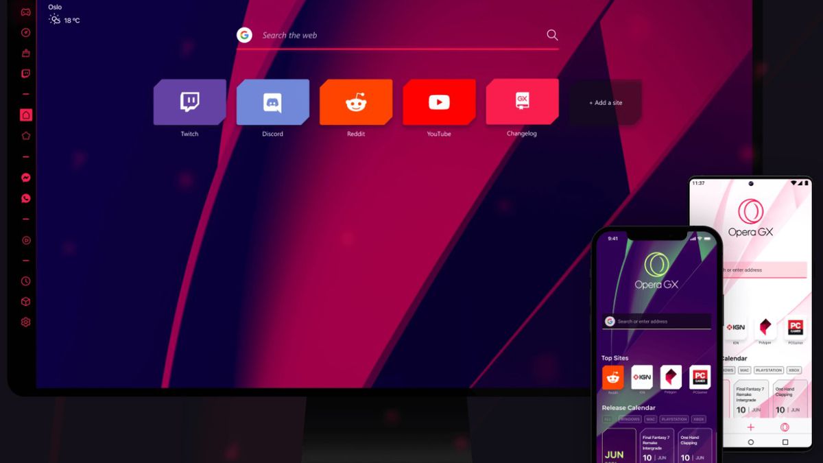 Opera GX vs Chrome: compare navegador do Google com opção gamer