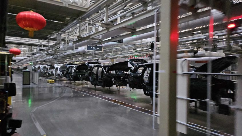 Visita à fábrica da GWM na China