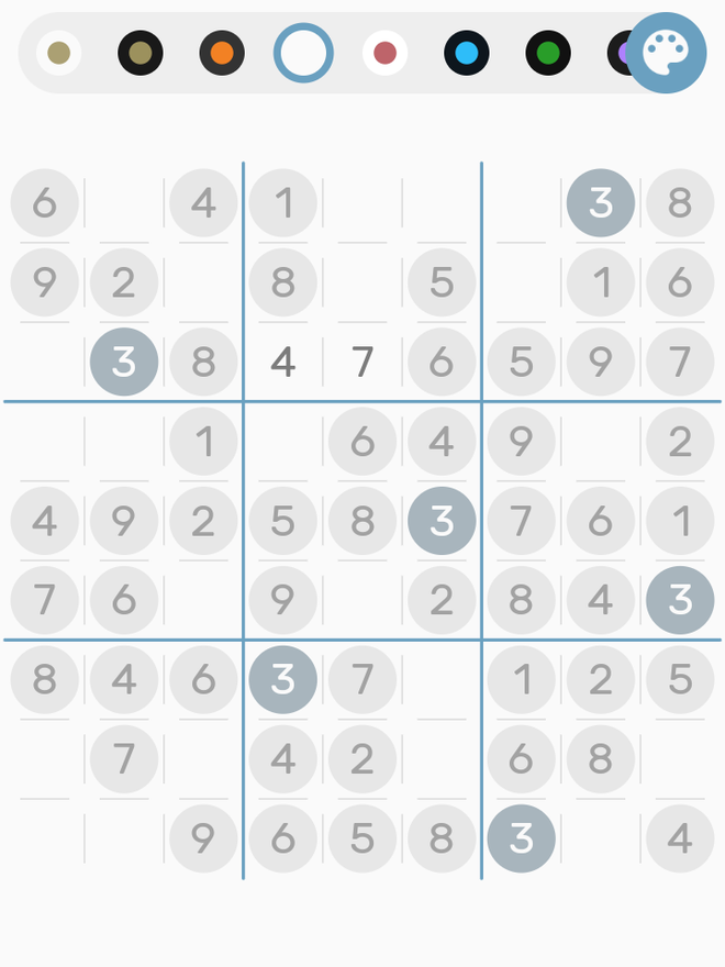 Experimente uma experiência minimalista e personalizável de Sudoku - (Captura: Canaltech/Felipe Freitas)
