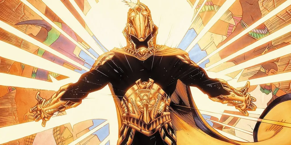 Com tantos poderes, o Senhor Destino é o famoso herói roubado (Imagem: Reprodução/DC Comics)