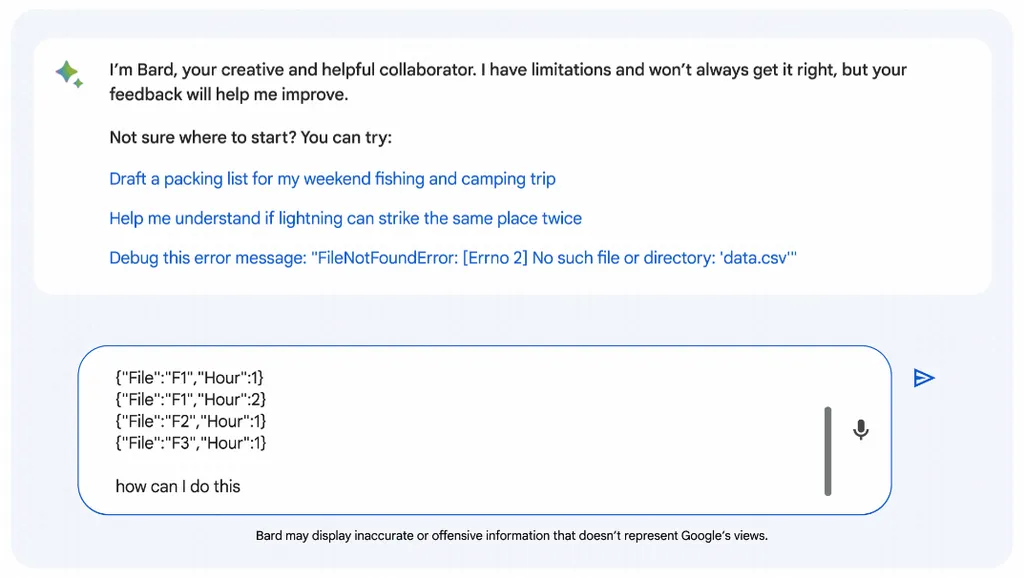 O Google Bard agora sabe programar em mais de 20 linguagens (Imagem: Reprodução/Google)