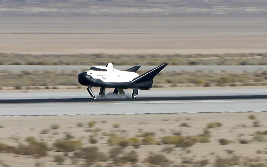 Futuramente, a Sierra Nevada tem planos para tornar o avião tripulado (Imagem: Reprodução/NASA/Sierra Nevada Corp.)