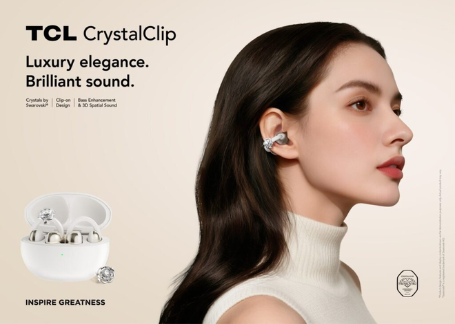 TCL CrystalClip Swarovski