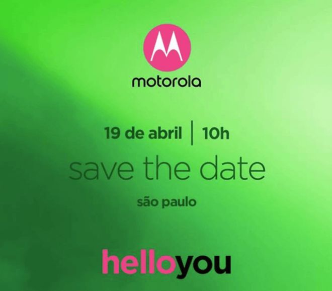 Novos Moto G6 devem ser anunciados em São Paulo dia 19 de abril