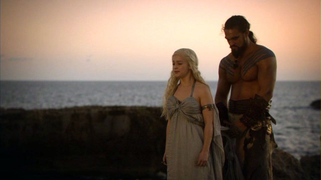 Daenerys e Khal Drogo (Imagem: HBO)