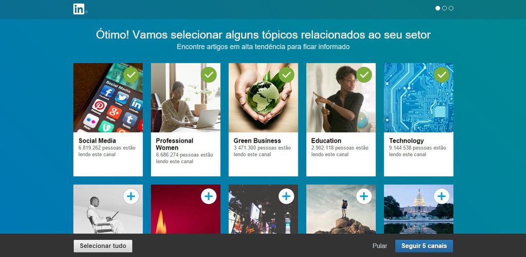 Como usar o LinkedIn Como usar o LinkedIn