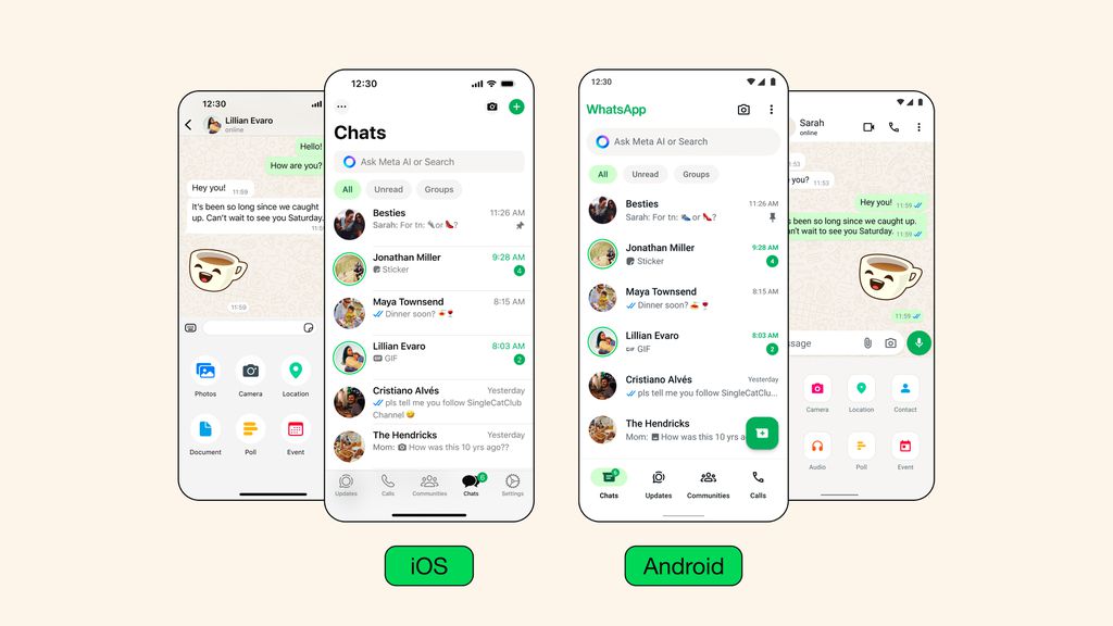 WhatsApp tem novo modo escuro e explica por que ficou mais verde ...