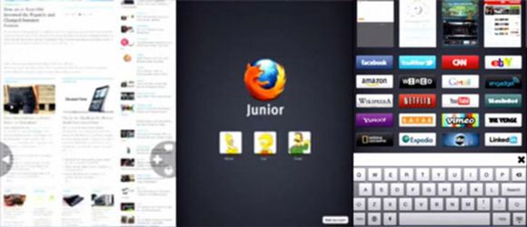Mozilla para iPad Mozilla Junior para iPad